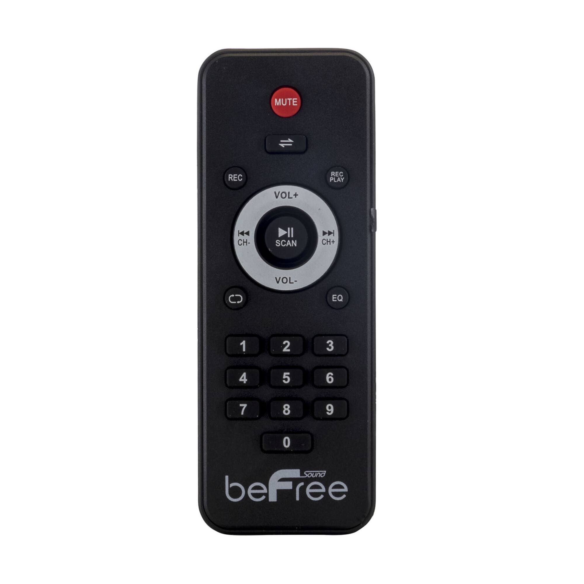 beFree Sound 15" Bluetooth Rechargeable Party Speaker With Illuminating Lights